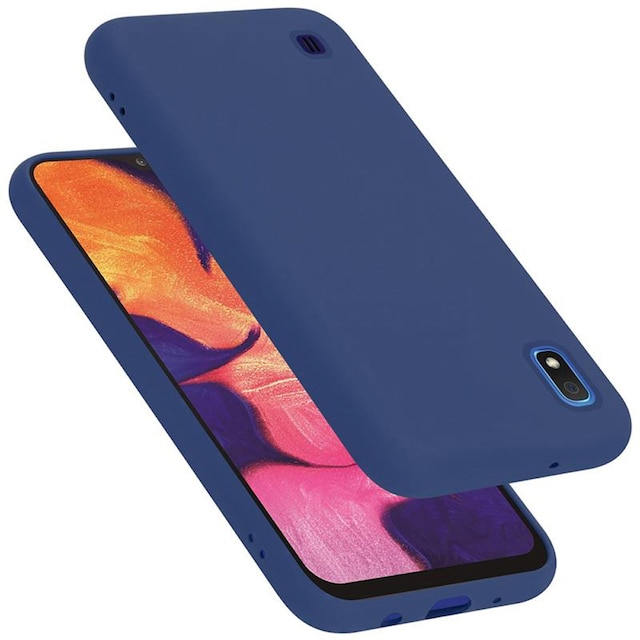 Samsung Galaxy A10 / M10 Cover Etui Case (Blå)