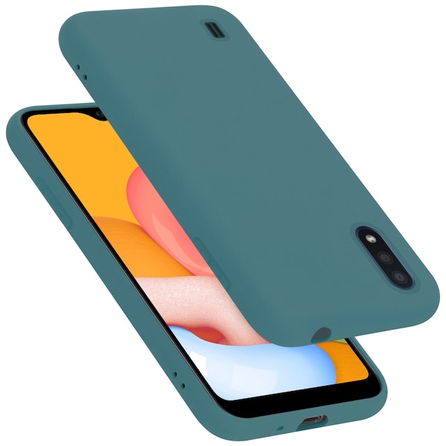 Samsung Galaxy A01 Cover Etui Case (Grøn)