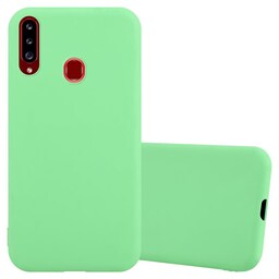 Cover Samsung Galaxy A20s Etui Case (Grøn)