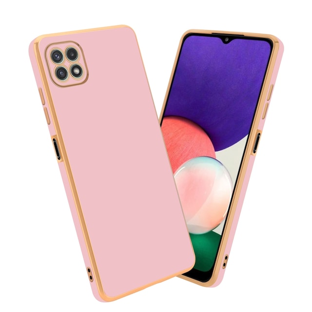 Samsung Galaxy A22 5G Cover Etui Case (Lyserød)