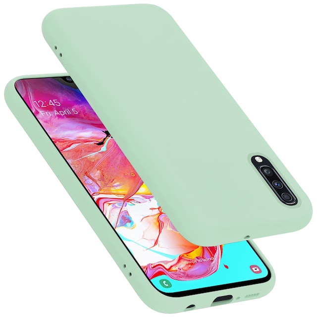 Samsung Galaxy A70 / A70s Cover Etui Case (Grøn)