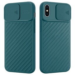 iPhone XS MAX Cover Etui Case (Grøn)