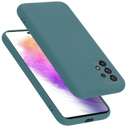 Samsung Galaxy A73 5G Cover Etui Case (Grøn)