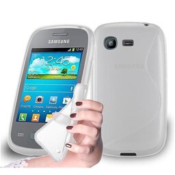 Samsung Galaxy POCKET Etui Case Cover (Gennemsigtig)