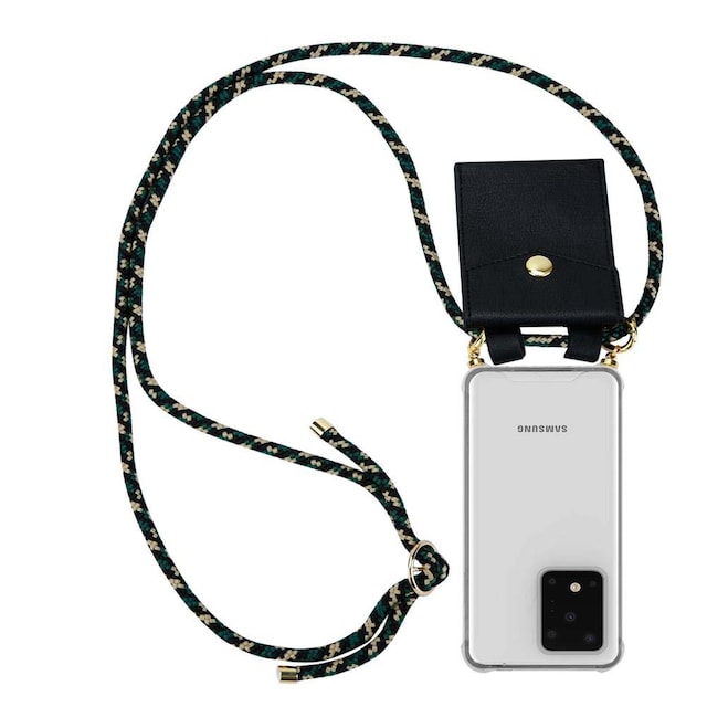 Samsung Galaxy S20 ULTRA Etui Cover Kæde (Brun)