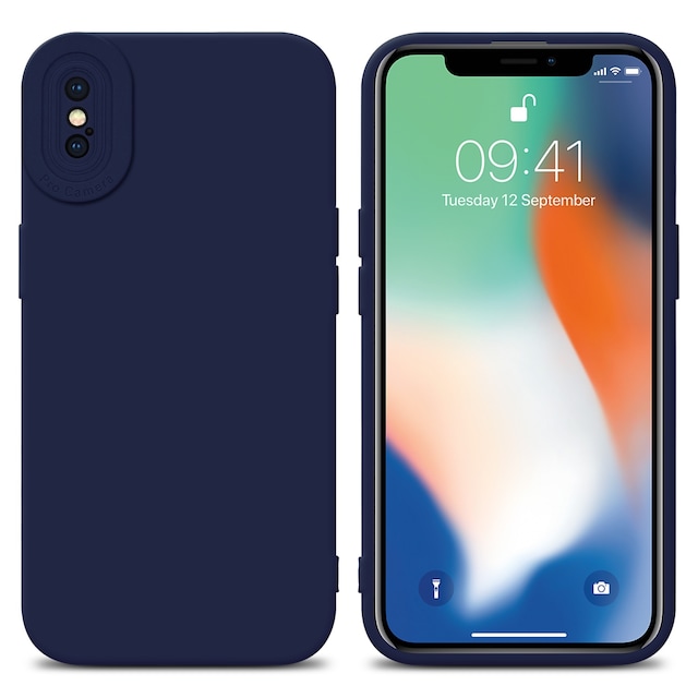 Cover iPhone XS MAX Etui Case (Blå)