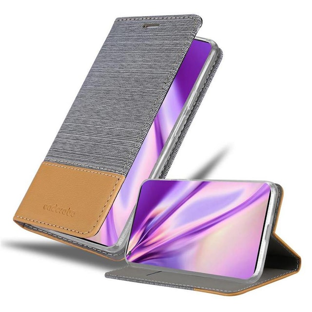 OnePlus 8 PRO Pungetui Cover Case (Grå)