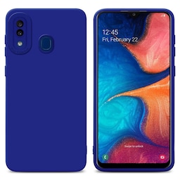 Cover Samsung Galaxy A20 / A30 / M10s Etui Case (Blå)