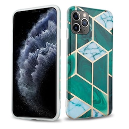 iPhone 11 PRO Pungetui Cover Case (Grøn)