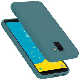 Samsung Galaxy J6 2018 Cover Etui Case (Grøn)