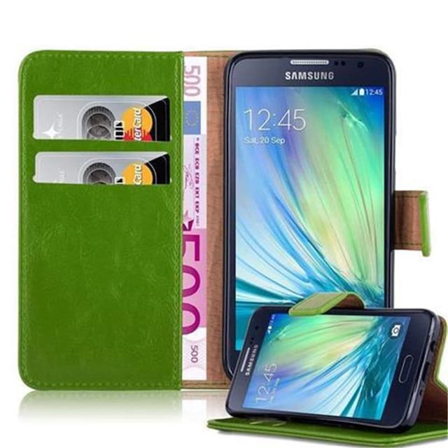 Cover Samsung Galaxy A3 2015 Etui Case (Grøn)