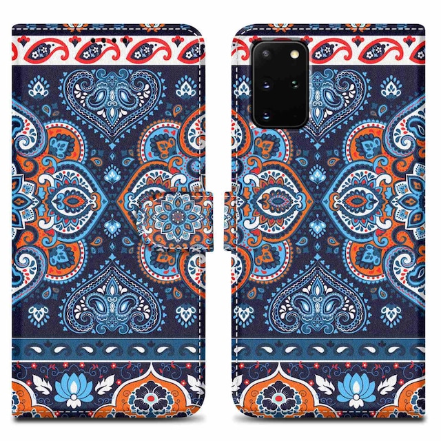 Samsung Galaxy S20 PLUS Pungetui Cover Case (Blå)