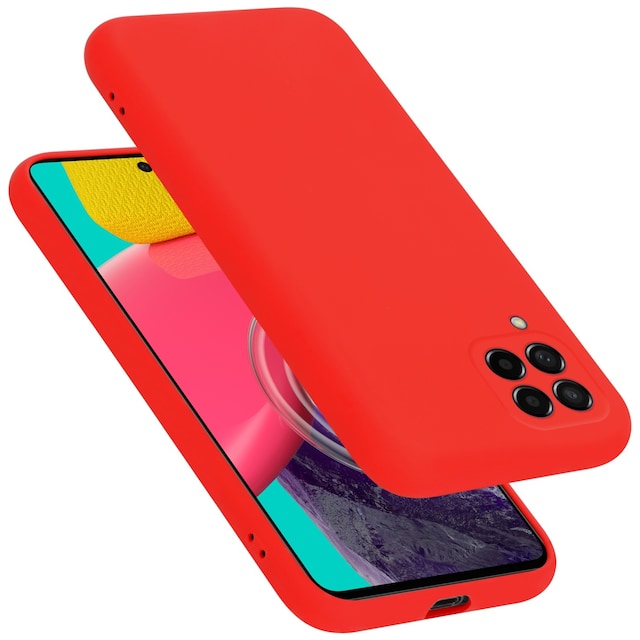Samsung Galaxy M53 5G Cover Etui Case (Rød)
