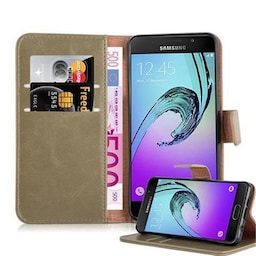 Cover Samsung Galaxy A3 2016 Etui Case (Brun)