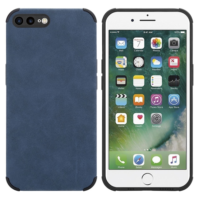 iPhone 7 PLUS / 7S PLUS / 8 PLUS Etui Case Cover (Blå)