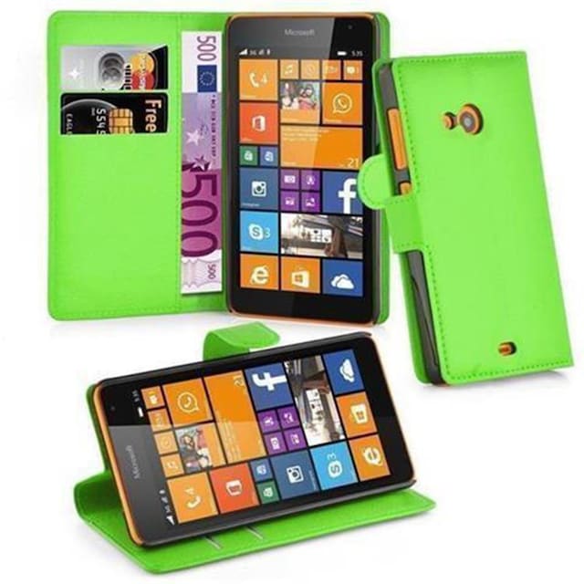 Nokia Lumia 535 Pungetui Cover Case (Grøn)