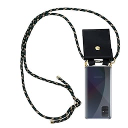 Samsung Galaxy A51 4G / M40s Etui Cover Kæde (Brun)