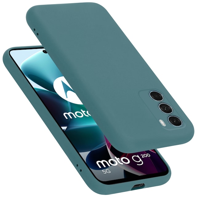 Motorola MOTO G200 5G Cover Etui Case (Grøn)