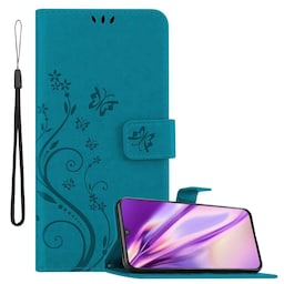 Samsung Galaxy M30 / A40s Pungetui Cover Case (Blå)