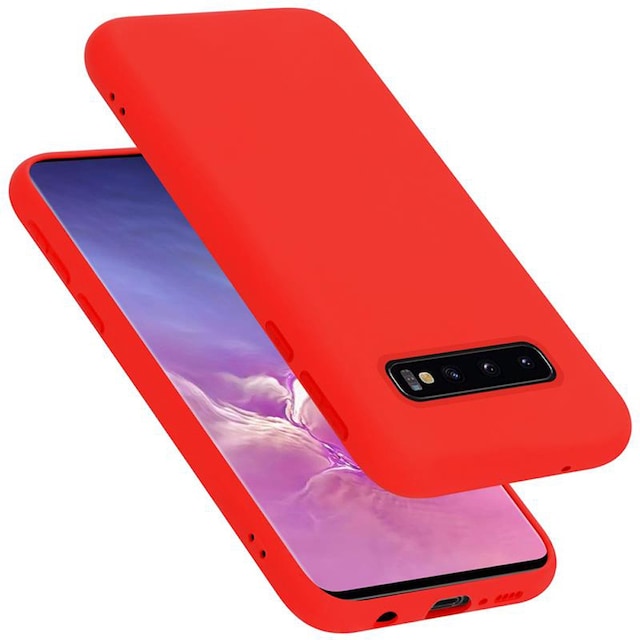 Samsung Galaxy S10 4G Cover Etui Case (Rød)