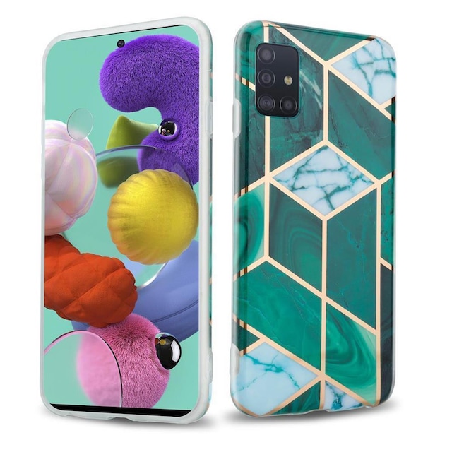 Samsung Galaxy A51 5G Pungetui Cover Case (Grøn)