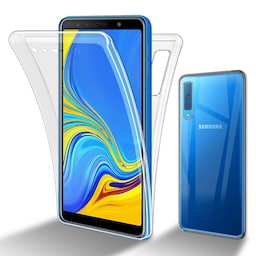 Cover Samsung Galaxy A7 2018 Etui Case (Gennemsigtig)