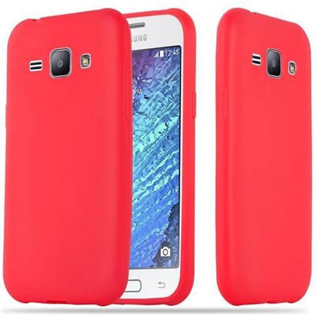Cover Samsung Galaxy J1 2015 Etui Case (Rød)