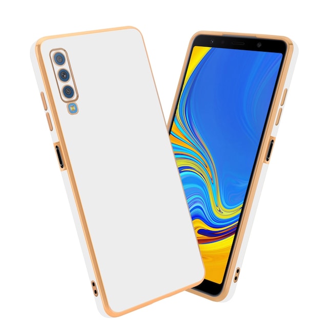 Samsung Galaxy A7 2018 Cover Etui Case (Hvid)