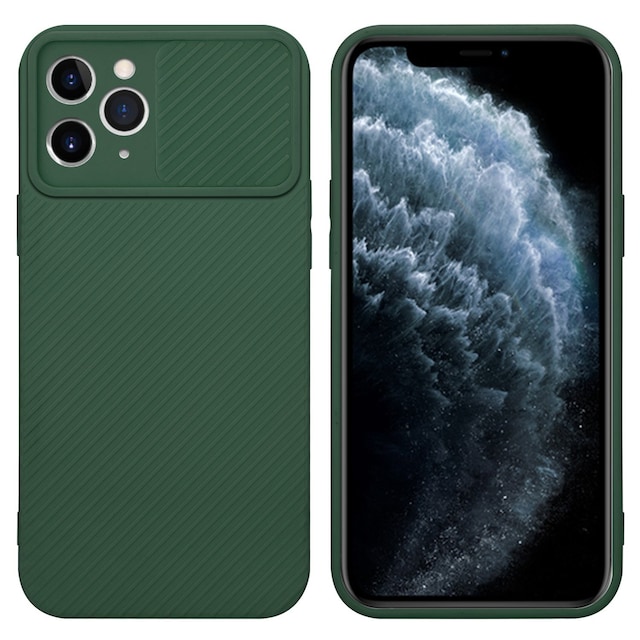 iPhone 11 PRO MAX Cover Etui Case (Grøn)
