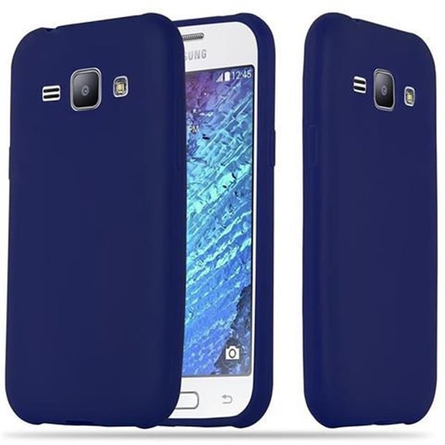 Cover Samsung Galaxy J1 2015 Etui Case (Blå)