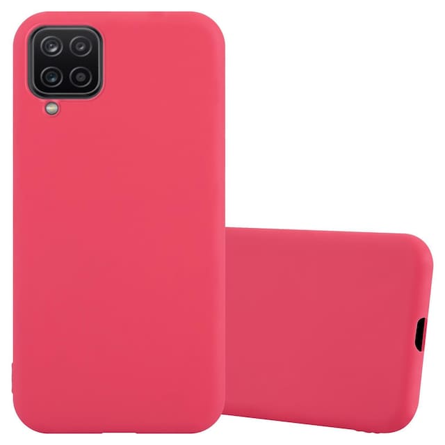 Cover Samsung Galaxy A12 / M12 Etui Case (Rød)