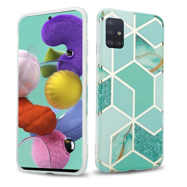 Samsung Galaxy A51 5G Pungetui Cover Case (Grøn)