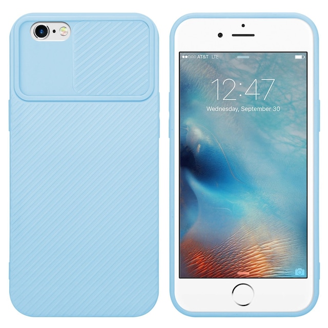 iPhone 6 / 6S Cover Etui Case (Blå)