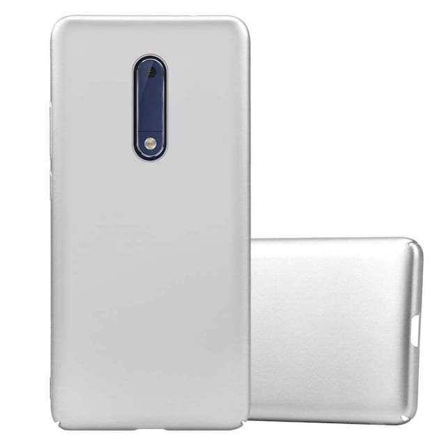 Nokia 5 2017 Cover Etui Case (Sølv)