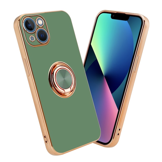 iPhone 13 MINI Cover Etui Case (Grøn)