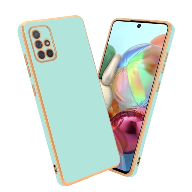 Samsung Galaxy A71 4G Cover Etui Case (Grøn)