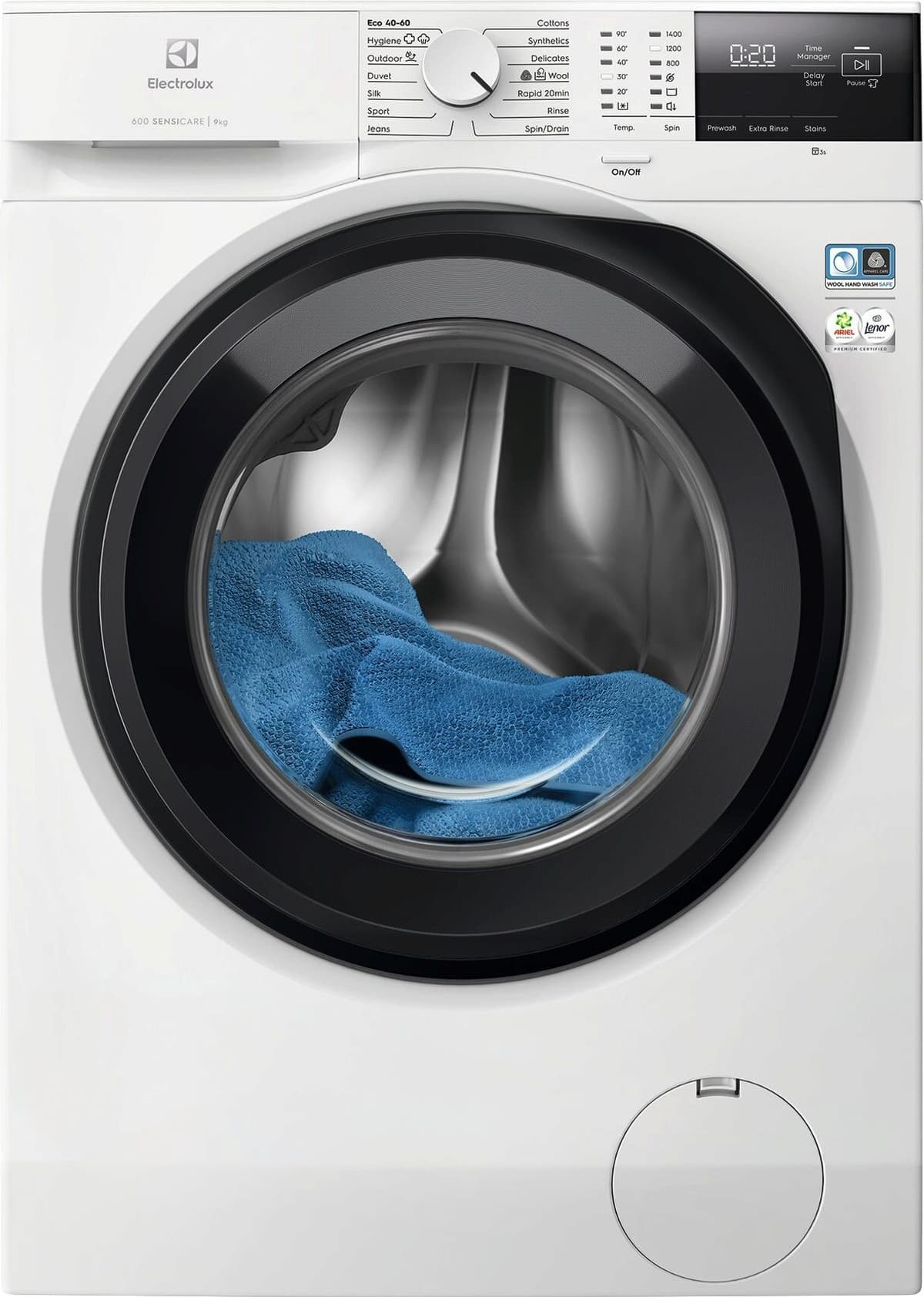 Electrolux Serie 600 vaskemaskine EFI622E94E (9 kg)