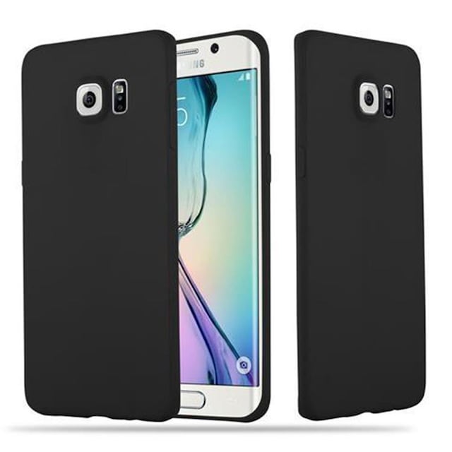 Cover Samsung Galaxy S6 EDGE Etui Case (Sort)