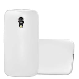 Motorola MOTO G2 Cover Etui Case (Sølv)