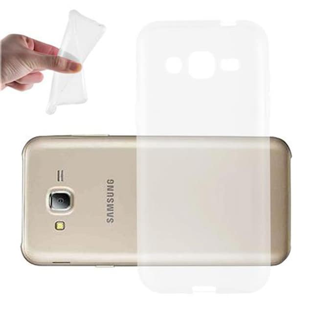 Samsung Galaxy J2 2015 Cover TPU Etui (Gennemsigtig)