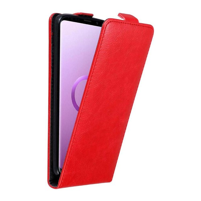 Samsung Galaxy S9 PLUS Pungetui Flip Cover (Rød)