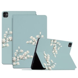 Til iPad Pro 11 (2024) Cover Flip Stativ Smart Tablet Cover - Gardenias