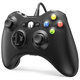 Gamepad Joystick spilcontroller til Xbox 360 PC Windows