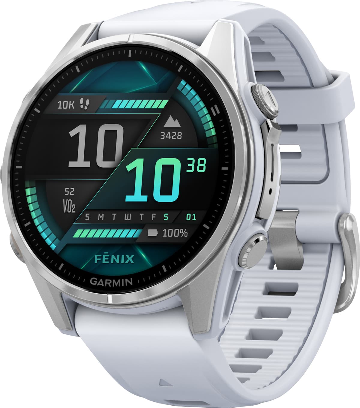 Garmin Fenix 8 smartwatch 43 mm (Whitestone)