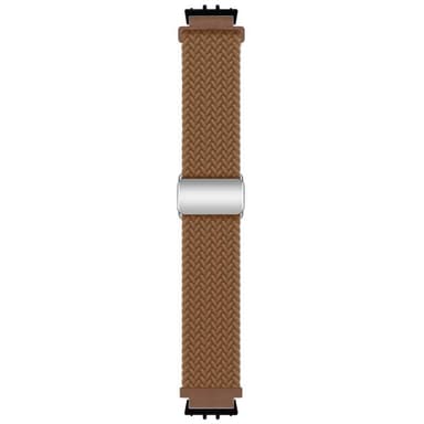 BK Flettet magnetisk urrem Samsung Galaxy Fit 3 - Brown