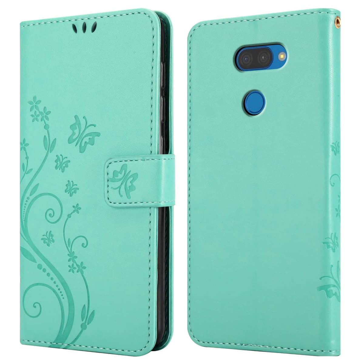 LG K40S Pungetui Cover Case (Turkis)