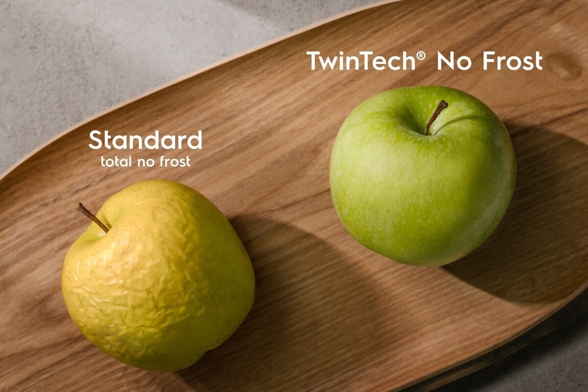 TwinTech® NoFrost – maden holdes hydreret og saftig