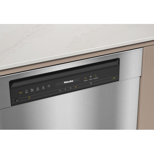 Miele Opvaskemaskine G 7600 SCU AutoDos (Rustfrit stål CleanSteel)