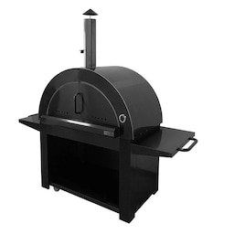 Myoutdoorkitchen - Black Collection -Træfyret pizzaovn – Chicago