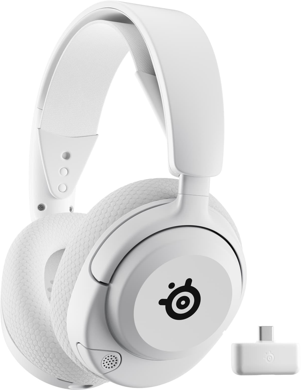 SteelSeries Arctis Nova 5 gaminghøretelefoner (Pc, hvid)